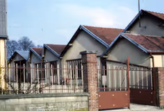 L'usine de bonneterie, rasée depuis